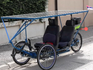 Александар из Лесковца направио соларни трицикл – није јефтин, али се исплати