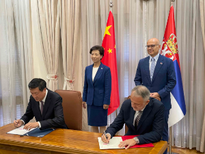  Вучевић са Шен Јићин о спортској сарадњи Србије и Кине -  потписан Меморандум о разумевању