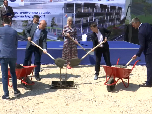 Положен камељ темељац за изградњу нове зграде Научно-технолошког парка у Чачку