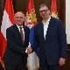 Вучић са аустријским министром полиције о безбедности граница