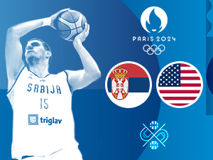 ЛОИ 2024 - Кошарка: Србија - САД, полуфинале 2