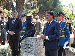 Откривена спомен-биста Ђорђу Михаиловићу на 106. годишњицу пробоја Солунског фронта