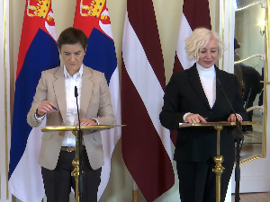 Брнабићева у Летонији: Отварамо Амбасаду у Риги