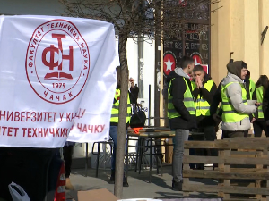 Блокаде, студентски маршеви, протести у више градова у Србији