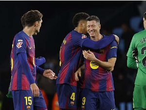 Фудбалери Барселоне декласирали Селту у Вигу, хет-трик Левандовског