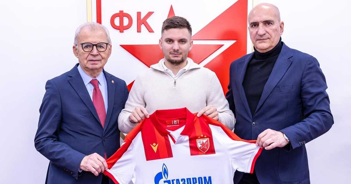 Драган Бојат нови фудбалер Црвене звезде