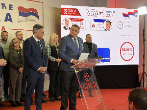 ЦИК: Синиша Каран нови председник Републике Српске; Додик: Каран је победник, а главни јунак ових избора је народ Српске