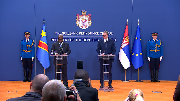 Вучић са председником Конга: У свим друштвеним областима имамо широке могућности за сарадњу