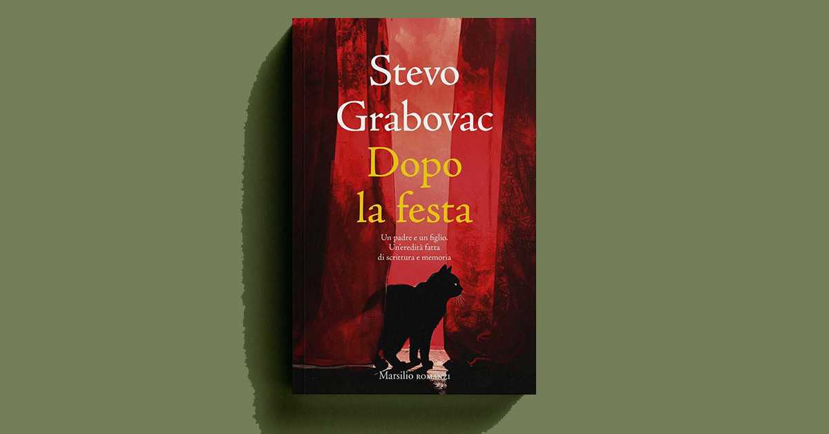 Роман Стеве Грабовца „Послије забаве“ објављен на италијанском језику