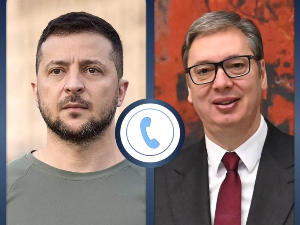 Вучић разговарао са Зеленским: Наставићемо да радимо на међусобној подршци