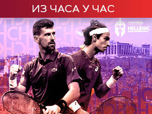 Финале у Атини - Ђоковић подигао ниво игре, али безгрешни Музети близу освајња првог сета