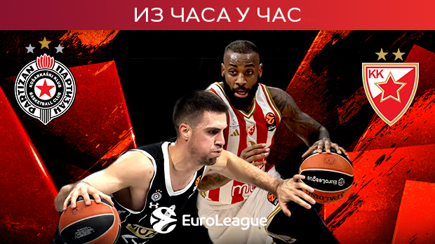 Дерби о ком прича Европа - први судар Партизана и Црвене звезде ове сезоне