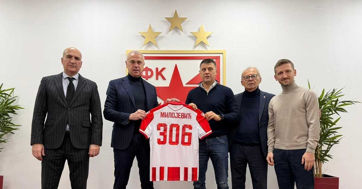 Црвена звезда споразумно раскинула сарадњу са Владаном Милојевићем