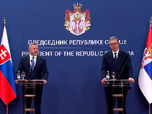 Вучић: Договорен наставак војно-техничке и енергетске сарадње са Словачком, Пелегрини: Србија је за Словачку најбитнији привредни партнер у региону