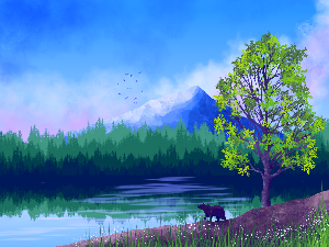 Разговори у шуми, Дира