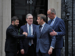 Завршен састанак Зеленског с европском тројком у Лондону; Кремљ: Још нисмо обавештени о преговорима САД и Украјине