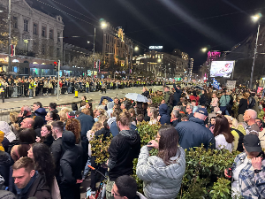 Последња етапа марша студената ка Београду, вечерас дочек на Теразијама