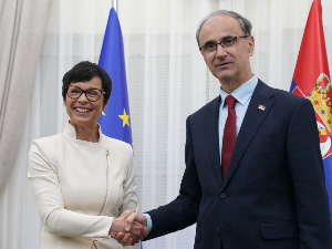 Марта Кос: Права трансформација мора да потиче изнутра; Мацут: ЕУ апсолутни приоритет Србије