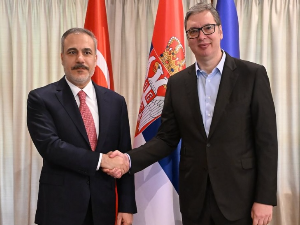 Вучић са Фиданом: Србија посебно придаје значај односима са Турском