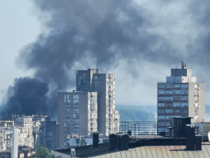 Локализован пожар у напуштеном вагону код Панчевачког моста 