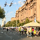 Четврти дан протеста "Факултети на раскрсници" испред Владе Србије