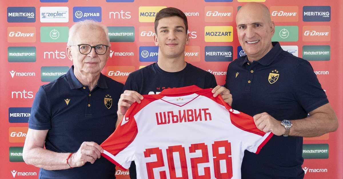 Звезда чува своје дете - Шљивић продужио уговор до 2028. Звезда чува своје дете - Шљивић продужио уговор до 2028.