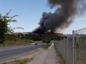 Пожар на депонији у Крагујевцу, ватра под контролом