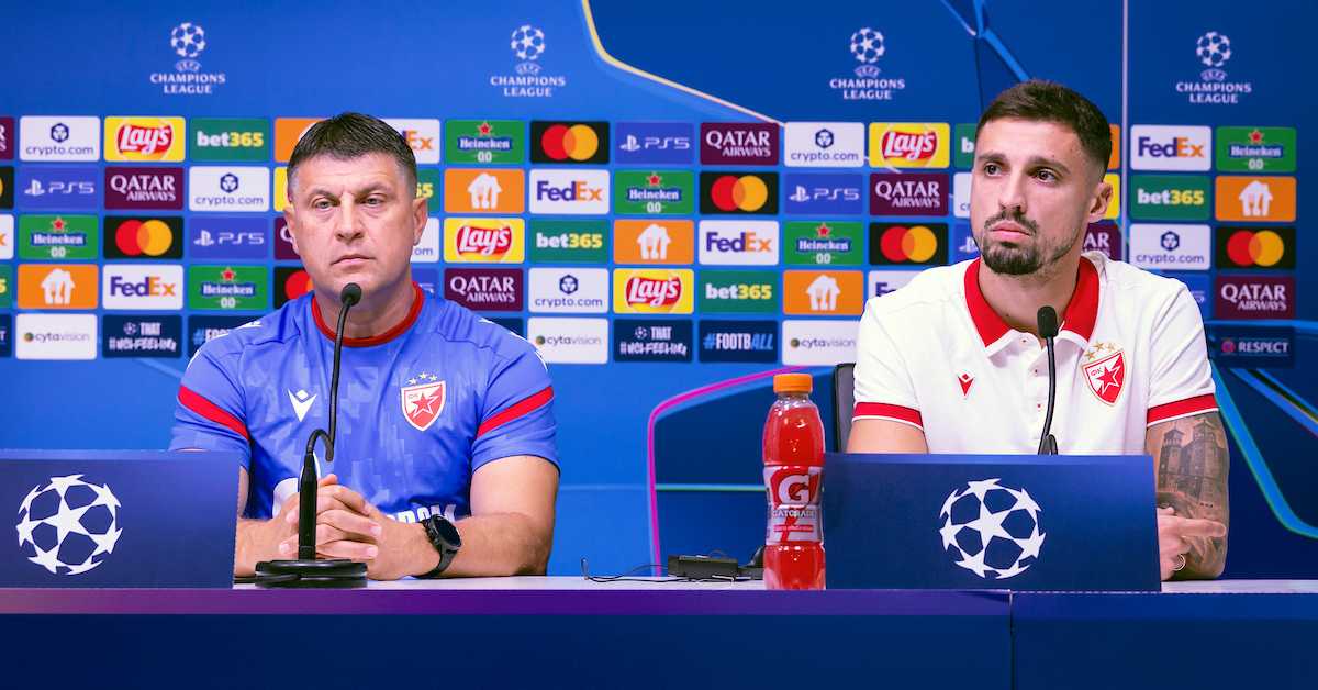 Милојевић: Ако играмо као у Београду, шансе су нам мале; Крунић: Не треба да срљамо