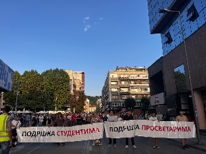 Протести у више градова Србије – хуманитарне акције, шетња до затвора и Србија - Португалија испред Филозофског у Новом Саду