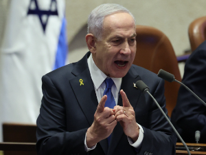 Нетанјаху наредио ударе на Појас Газе (EPA / ABIR SULTAN) Нетанјаху наредио ударе на Појас Газе