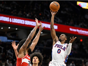 Филаделфија без грешке, Вукчевић без минута у Вашингтону (Tanjug/AP Photo / John McDonnell) Филаделфија без грешке, Вукчевић без минута у Вашингтону