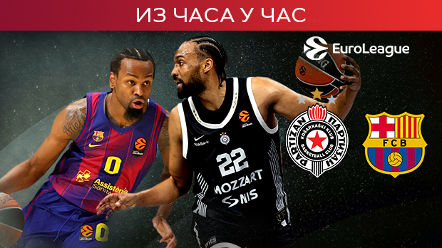 Партизан одбио налет Барсе у трећој деоници Партизан одбио налет Барсе у трећој деоници