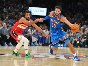 Скромна минутажа за Вукчевића у поразу од Оклахоме Скромна минутажа за Вукчевића у поразу од Оклахоме