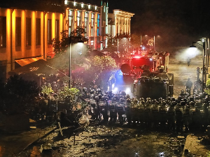 "Грузијски сан" победио на изборима у свим општинама; петоро ухапшених због позивања на пуч