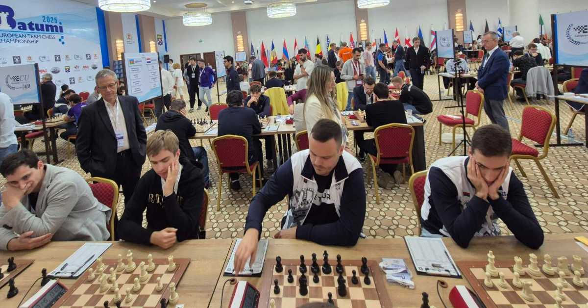 Настављено Европско првенство у шаху, победа мушкараца, реми дама