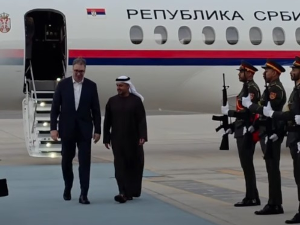Вучић допутовао у Абу Даби, започео посету Уједињеним Арапским Емиратима
