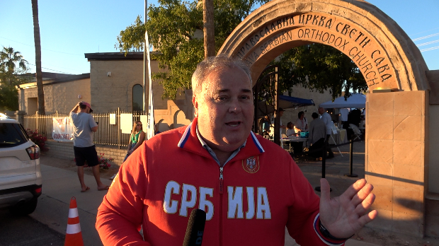 Српска разгледница из Америке