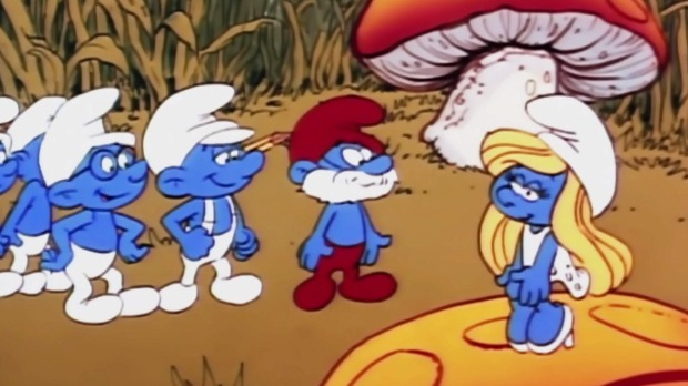 Штрумпфови:	Просто као тартуф