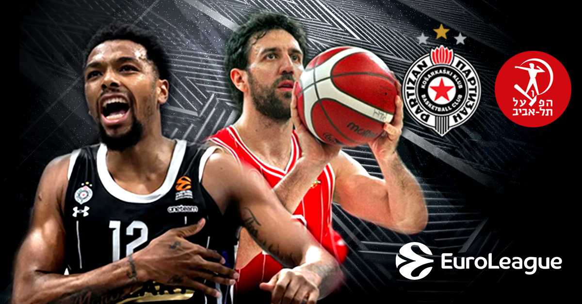 Партизан "дигао руке" већ на полувремену, Мицић и Отуру носе Хапоел