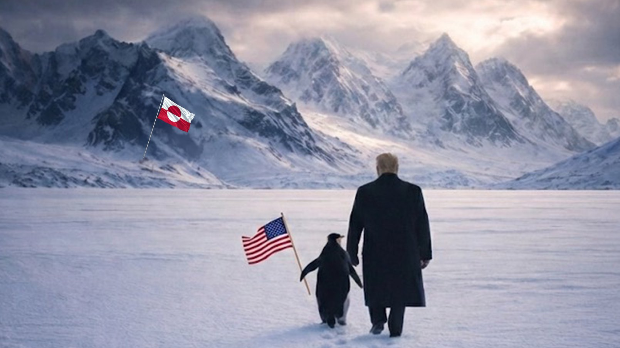 Трамп и пингвин ходају у беспуће – „Али зашто?