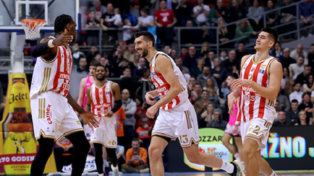 Звезда наставила доминацију, стотка против Меге за шесту 