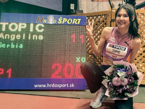 Ангелина Топић остварила сан - прескочила два метра и поставила нови рекорд Србије