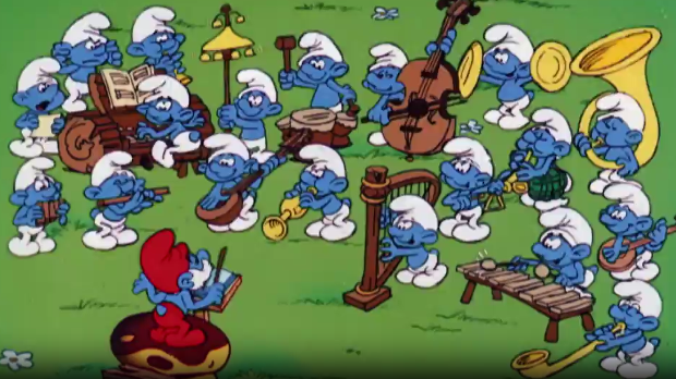 Штрумпфови:	Три штрумпфетара