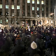 Протест испред Уставног суда