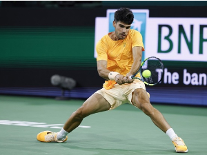 Алкараз после преокрета до осмине финала Индијан Велса