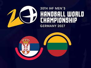 Рукомет - предквалификације за СП 2027: Србија - Литванија