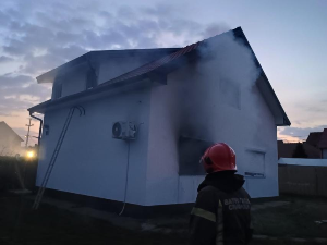 Пожар у кући на Чукарици