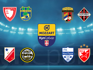 Четвртфинале Купа Србије – дерби у Новом Пазару, два дуела друголигаша