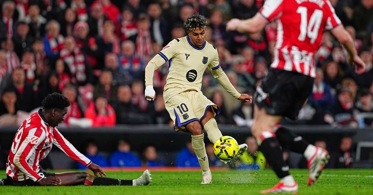 Јамалов моменат инспирације, Барсино славље  у Билбау