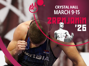 Европско првенство у рвању за млађе сениоре од 9. до 15. марта у Зрењанину